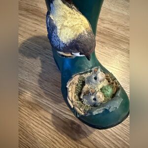 Decorative Bird and Nest Planter